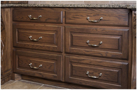Jeffrey Alexander 718DBAC 128 mm Center-to-Center Brushed Oil Rubbed Bronze Glenmore Cabinet Pull