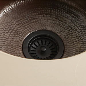 Native Trails DR320-MB 3.5" Basket Strainer, Matte Black