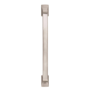 Amerock Cabinet Pull Satin Nickel 5-1/16 inch (128 mm) Center to Center Westerly 1 Pack Drawer Pull Drawer Handle Cabinet Hardware