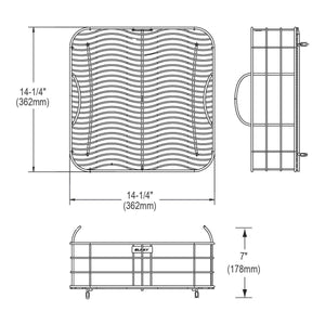 Elkay LKWRB1716SS Stainless Steel Rinsing Basket
