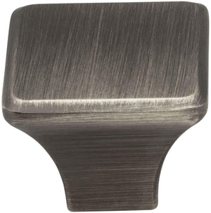 Jeffrey Alexander 972L-PC 1-1/4" Overall Length Polished Chrome Square Marlo Cabinet Knob
