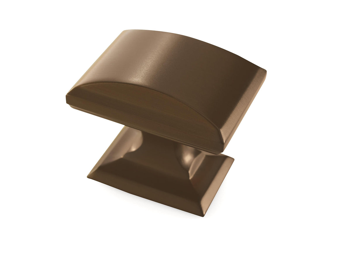 Amerock Cabinet Knob Caramel Bronze 1-1/4 inch (32 mm) Length Candler 1 Pack Drawer Knob Cabinet Hardware