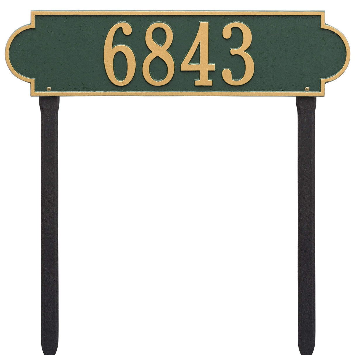 Whitehall 2995GG - Personalized Richmond Plaque -Estate- Lawn - 1 Line