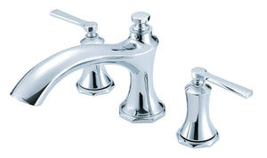 Gerber D300928T Chrome Draper Three Piece Roman Tub Trim Kit