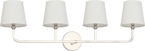 Capital Lighting 119341PN-674 Dawson 4 Light Vanity Polished Nickel