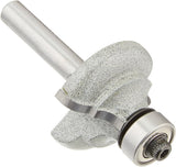 Vermont American 23152 3/16-Inch Radius Carbide Tipped Cove and Bead Router Bit, 1/2-Inch Ball Bearing 2-Flute 1/4-Inch Shank