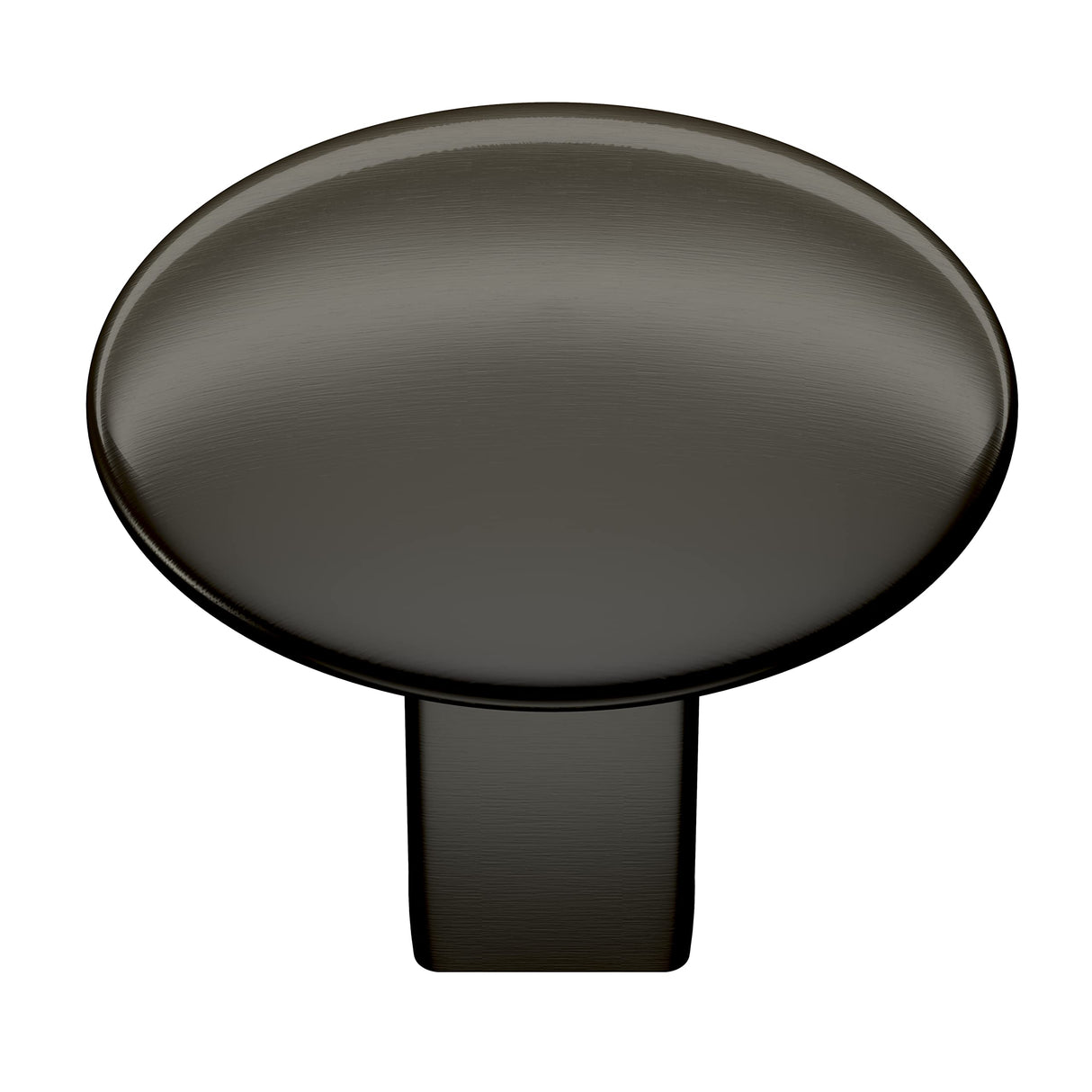 Amerock Cabinet Knob Graphite 1-1/4 inch (32 mm) Diameter Riva 1 Pack Drawer Knob Cabinet Hardware