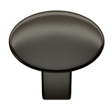 Amerock Cabinet Knob Graphite 1-1/4 inch (32 mm) Diameter Riva 1 Pack Drawer Knob Cabinet Hardware