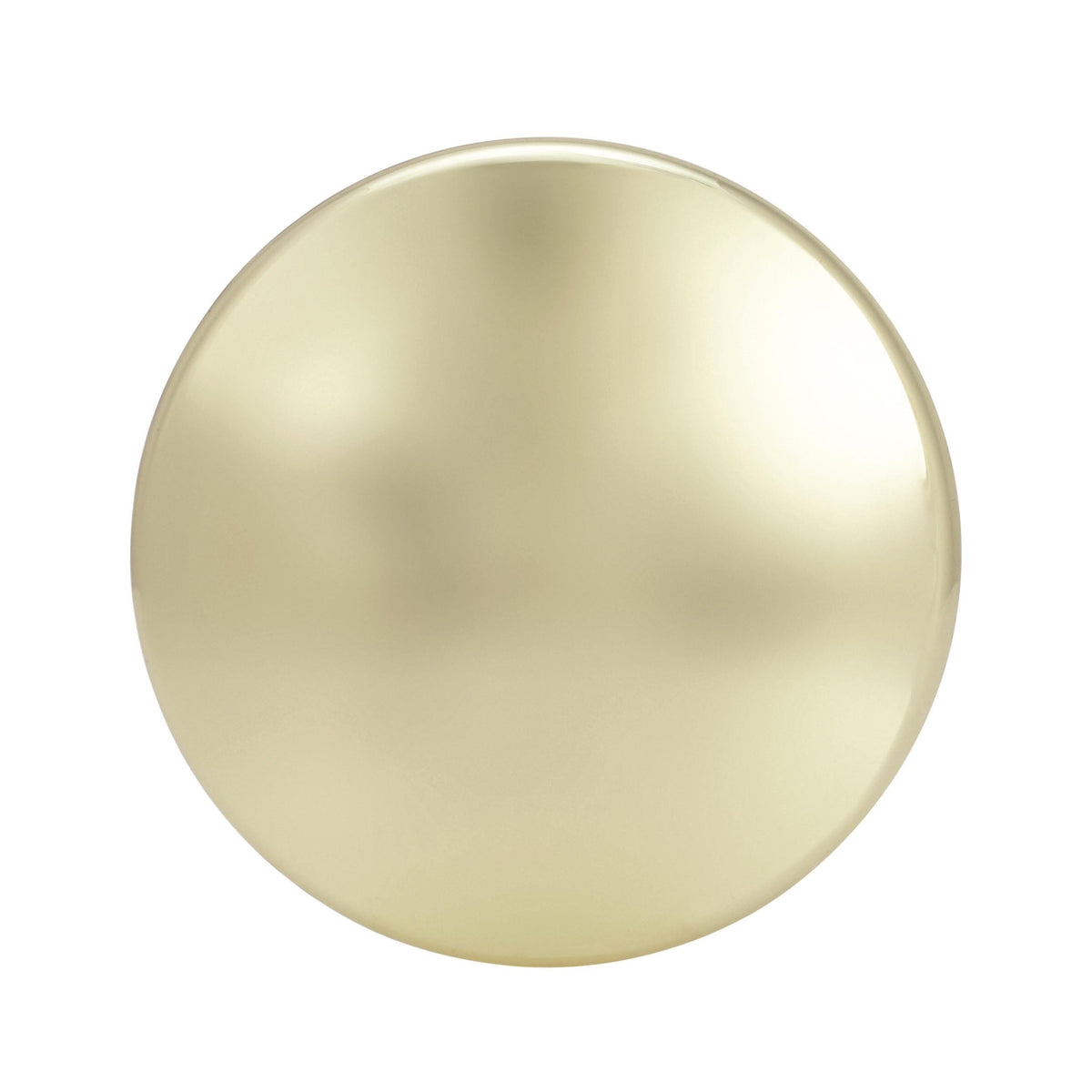 Amerock Cabinet Knob Polished Brass 1-3/16 inch (30 mm) Diameter Everyday Heritage 1 Pack Drawer Knob Cabinet Hardware