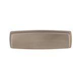 Amerock Cabinet Cup Pull Satin Nickel 3-3/4 inch (96 mm) Center to Center Kane 1 Pack Drawer Pull Drawer Handle Cabinet Hardware