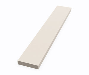 Swanstone VT22-SS 3/4" x 3" x 21" Sidesplash Ellipse Vanity Tops in Tahiti White VT00022SS.011