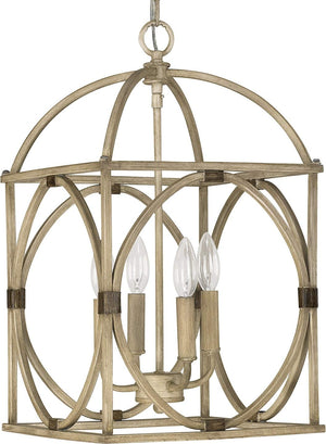 Capital Lighting 4521FO Surrey 4 Light Foyer French Oak