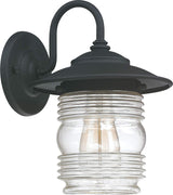 Capital Lighting 9671BK Creekside 1 Light Outdoor Wall Lantern Black