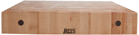 John Boos Block CCB24-S Classic Collection Maple Wood End Grain Chopping Block, 24 Inches x 24 Inches x 4 Inches