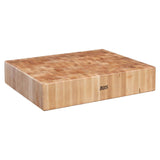 John Boos BB02 Large Maple Wood Cutting Board for Kitchen 30 x 24 Inches, 6 Inches Thick Non-Reversible Charcuterie End Grain Block with Oil Finish 30X24X6 MPL-END GR-REV-CHOP BLOCK