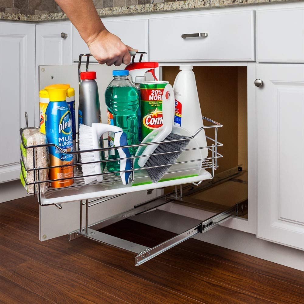 Hardware Resources SCPO2-R Cleaning Supply Caddy Pullout