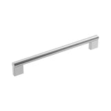 Amerock Cabinet Pull Polished Chrome 8-13/16 inch (224 mm) Center-to-Center Versa 1 Pack Drawer Pull Cabinet Handle Cabinet Hardware