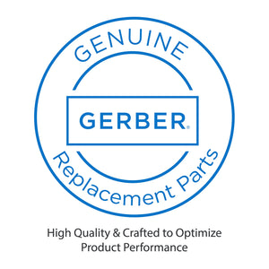 Gerber GA605254 1 1/4" 50/50 Pop-up Drain Assembly With Lift Rod - Chrome