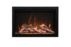 Amantii TRD-48-BESPOKE Traditional Bespoke - 48" Indoor / Outdoor Electric Insert Featuring, WiFi Compatibility, Bluetooth Connectivity, Multi Function Remote, and a Selection of Media Options
