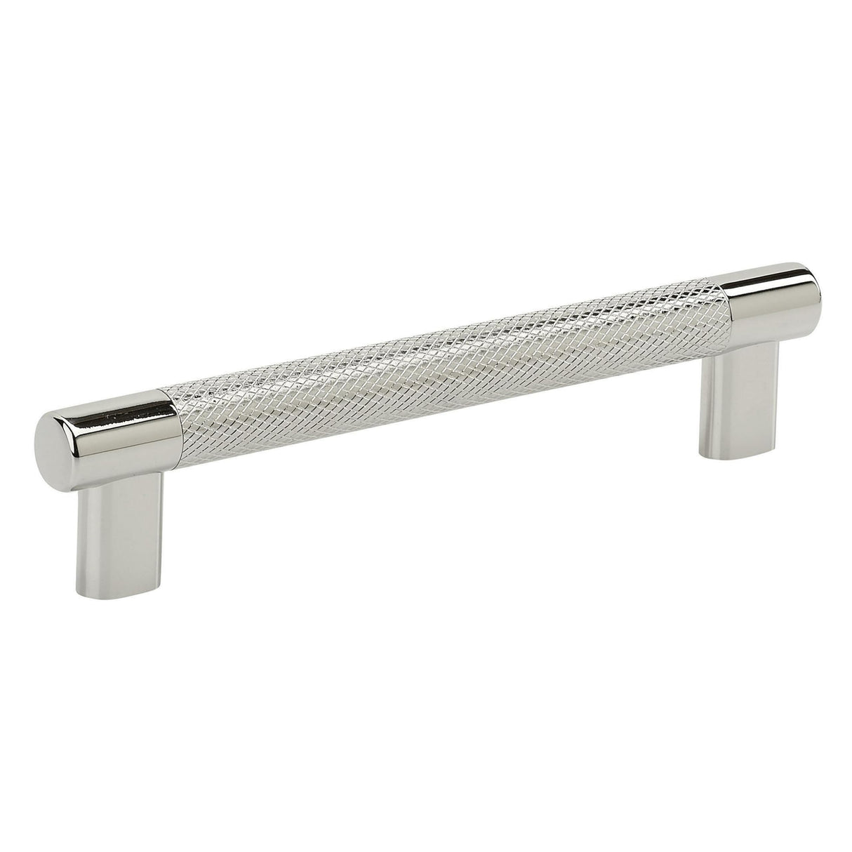 Amerock Kitchen Cabinet Pull Polished Nickel 6-5/16 in (160 mm) Center-to-Center Bronx 1 Pack Furniture Hardware Cabinet Handle Bathroom Drawer Pull
