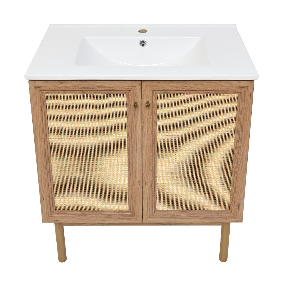 Classe 30" Bathroom Vanity in Oak