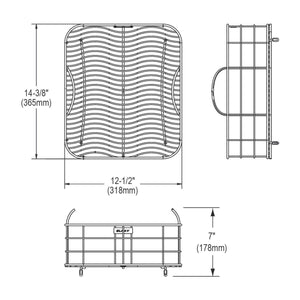 Elkay LKWRB1416SS Stainless Steel Rinsing Basket