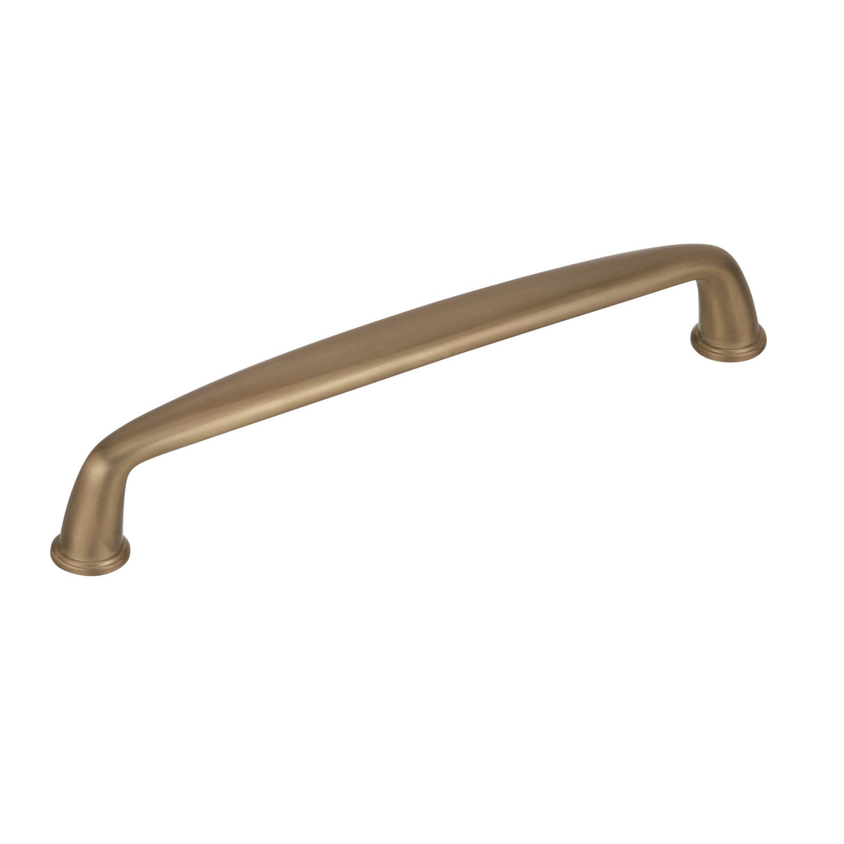 Amerock Cabinet Pull Golden Champagne 6-5/16 inch (160 mm) Center to Center Kane 1 Pack Drawer Pull Drawer Handle Cabinet Hardware