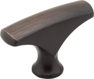 Elements 993SN 1-5/8" Overall Length Satin Nickel Aiden Cabinet "T" Knob