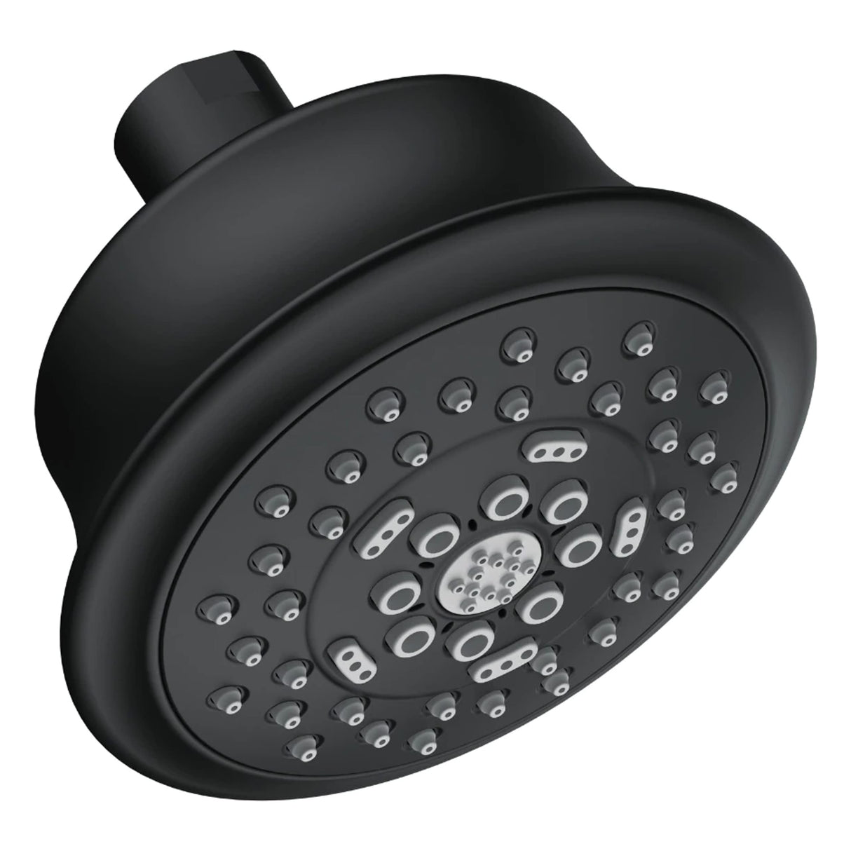 Gerber D460029BS Satin Black Surge 4 1/2" 5-function Showerhead, 2.0 Gpm