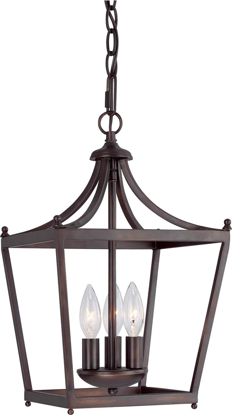Capital Lighting 4036BB Stanton 3 Light Foyer Burnished Bronze