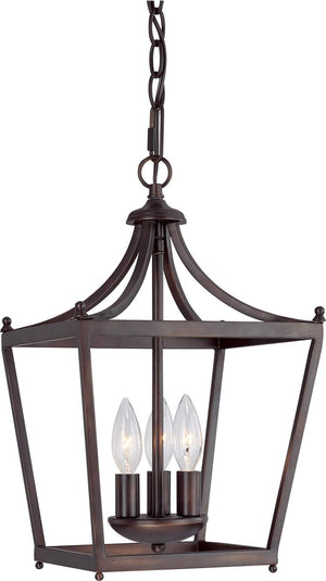 Capital Lighting 4036BB Stanton 3 Light Foyer Burnished Bronze