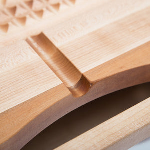 John Boos CB1053-1M2418225 24 Inch Long 2.25 Thick Ultimate Kitchen Carving Cutting Board with Juice Groove and Drip Pan, x 18 Inches, Maple Wood 24X18X2.25 MPL-EDGE GR-REV-