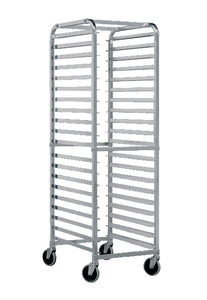 John Boos ABPR-1820-RKD Rounded Top Front Load Mobile Pan Rack with 5