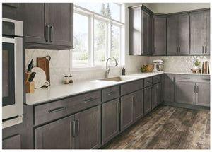 Jeffrey Alexander 1092-12DACM 12" Center-to-Center Gun Metal Square Milan 1 Appliance Handle