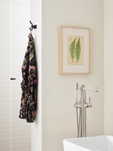 Amerock BH36020ORB Oil Rubbed Bronze Single Robe Hook 4-1/4 in. (108 mm) Length Towel Holder Mulholland Towel Hook for Bathroom Bathroom Hardware Bath Accessories