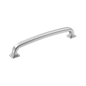 Amerock Cabinet Pull Polished Chrome 6-5/16 inch (160 mm) Center-to-Center Surpass 1 Pack Drawer Pull Cabinet Handle Cabinet Hardware