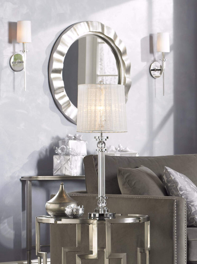 Hudson Valley Lighting 8511-PN Amherst - 1 Light Wall Sconce, Finish Color: Polished Nickel