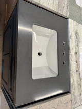 30" Charcoal Vanity & 31" Quartz Top
