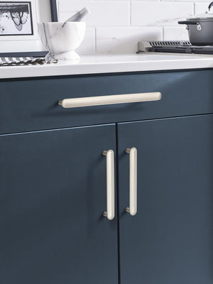 Amerock Cabinet Pull Satin Nickel 5-1/16 inch (128 mm) Center to Center Concentric 1 Pack Drawer Pull Drawer Handle Cabinet Hardware