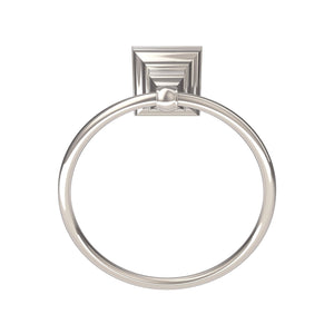 Amerock Corp BH2651126 Markham-Towel Ring, Polished Chrome