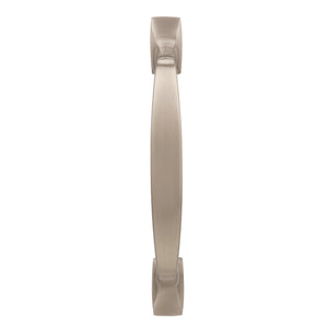 Amerock Cabinet Pull Satin Nickel 3-3/4 inch (96 mm) Center to Center Highland Ridge 1 Pack Drawer Pull Drawer Handle Cabinet Hardware