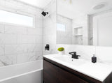 Gerber D307070BS Tribune Two Handle Centerset Bathroom Faucet - Satin Black