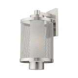 Livex Lighting 20683-91 1 Light Brushed Nickel Wall Lantern