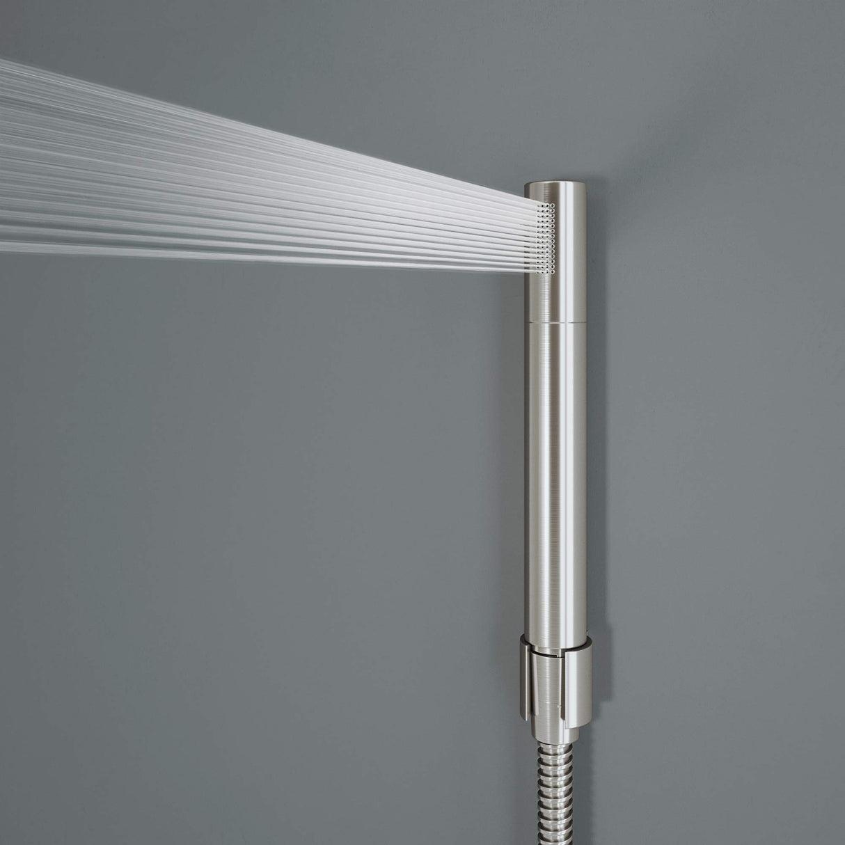 VIGO 20" W x 55" H Rector 2-Jet Stainless Steel Shower Panel, Thermostatic, Volume, Dual Function Control Type and Handheld Showerhead - VG08012ST