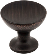 Jeffrey Alexander 667L-DBAC 1-3/8" Diameter Brushed Oil Rubbed Bronze Rae Cabinet Knob