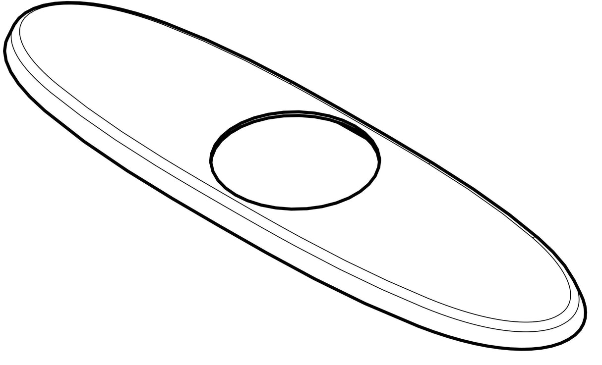 Pfister 961-168A Lita Kitchen Deckplate in Polished Chrome 961-168A