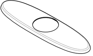 Pfister 961-168A Lita Kitchen Deckplate in Polished Chrome 961-168A