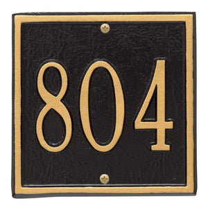 Whitehall 2109BG - Personalized Square Plaque -Petite - wall-  1-line