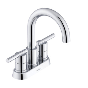 Gerber D307058 Parma Two Handle Centerset Bathroom Faucet With Metal Touch DOWN...