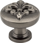 Jeffrey Alexander 218BNBDL 1-3/8" Diameter Brushed Pewter Lafayette Cabinet Knob